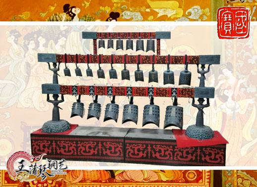 22件C型編鐘、小型演奏級、F調(diào)主旋律
