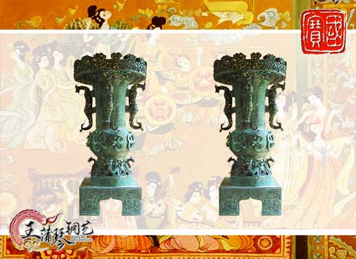 曾侯乙銅尊，武漢東湖賓館雕塑